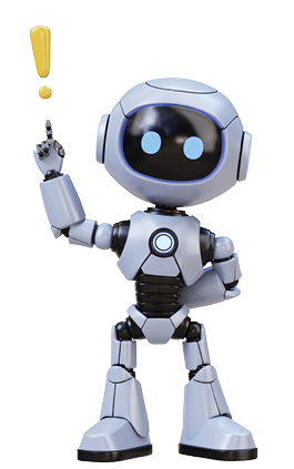 A collection of five adorable. stylized robots showcasing different expressions and actions. perfect for representing artificial intelligence and modern technology
