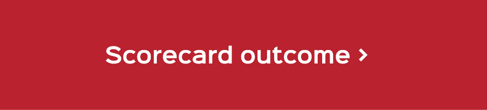 Scorecard outcome 