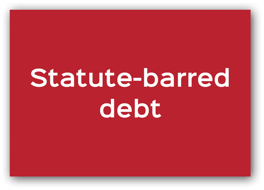 Statute barred debt