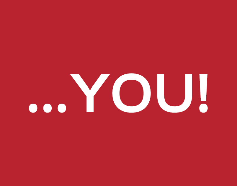 ...YOU!