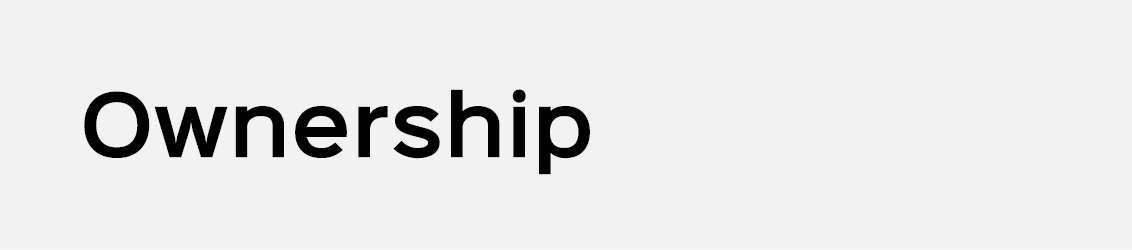 Ownership