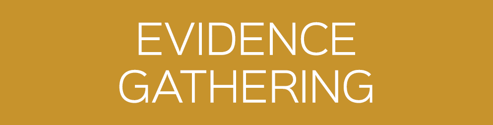 EVIDENCE GATHERING 